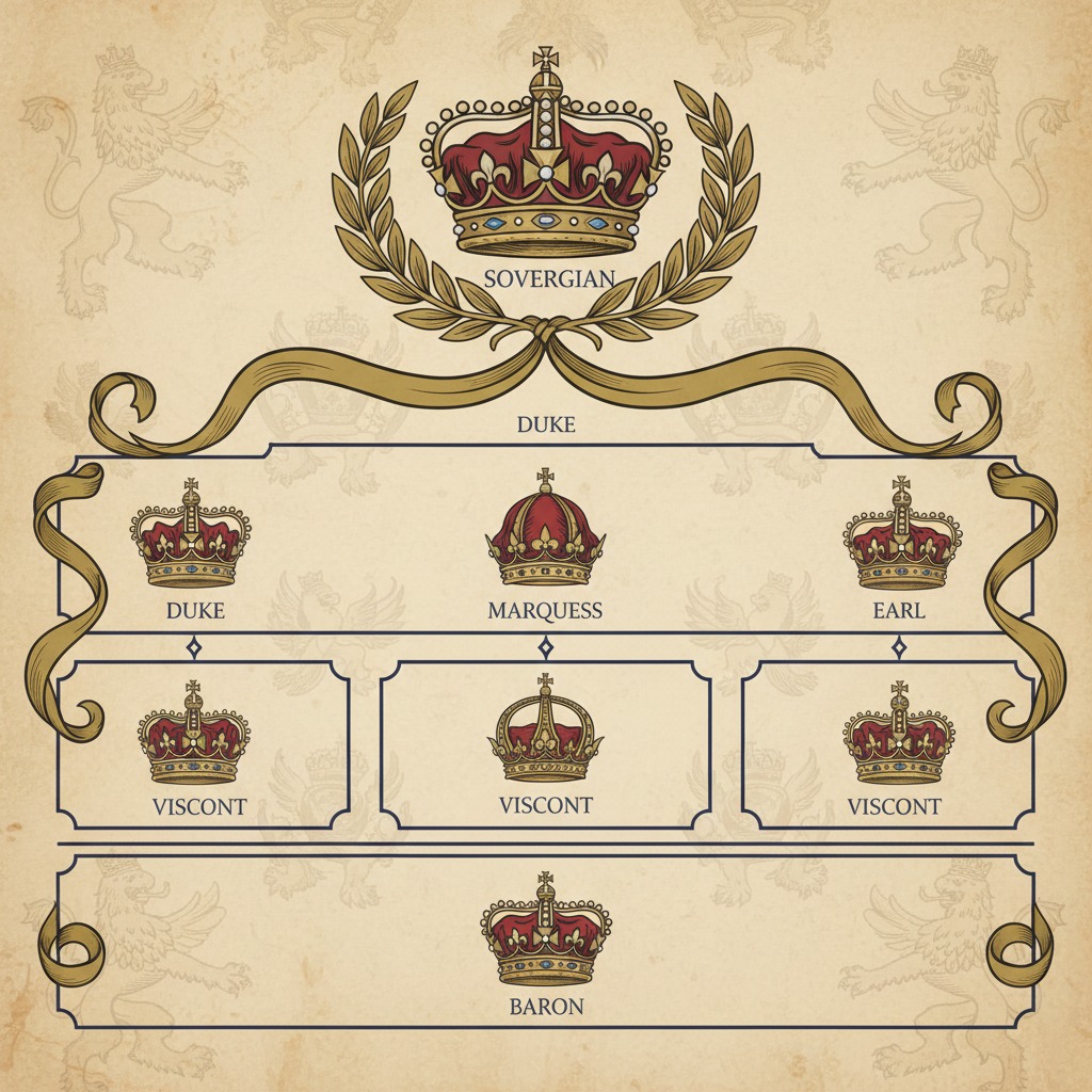 what is a viscount in royalty hierarchy chart