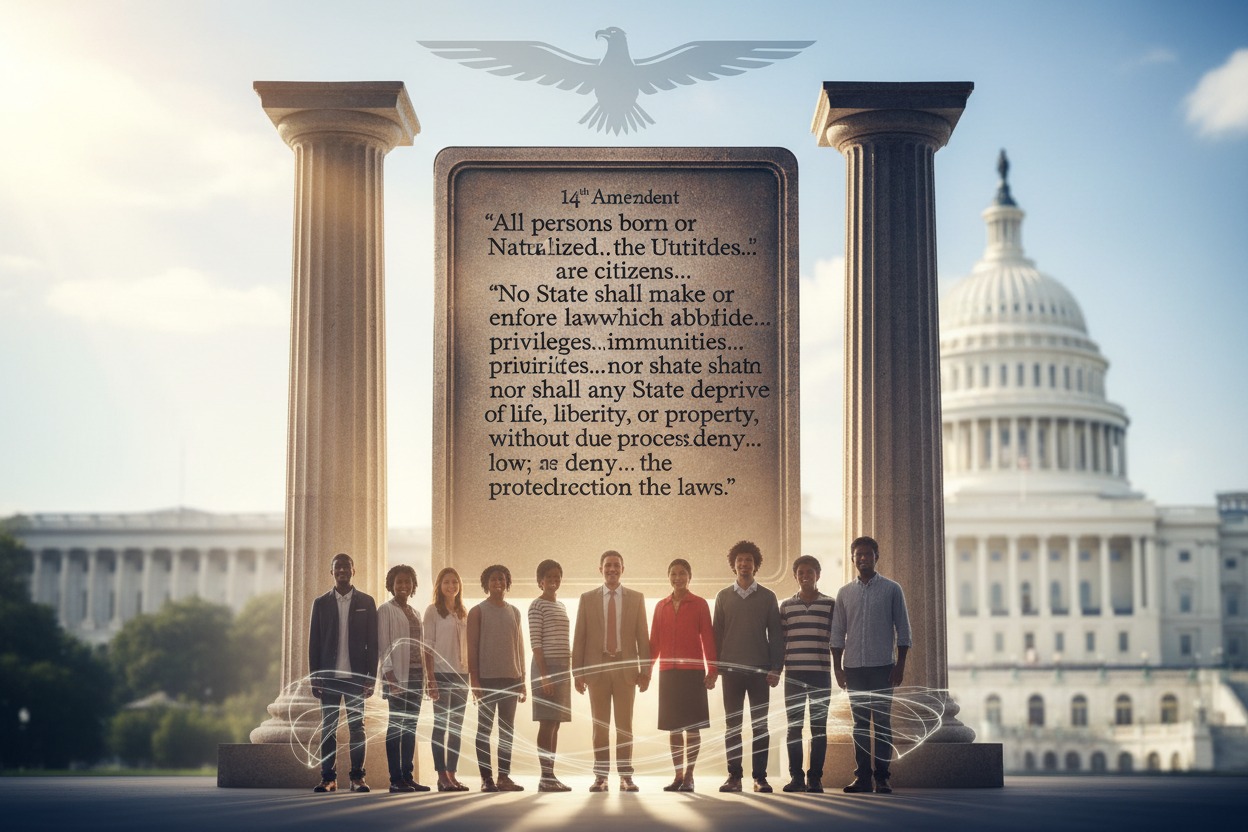 what does the 14th amendment say about citizenship section 1 clauses