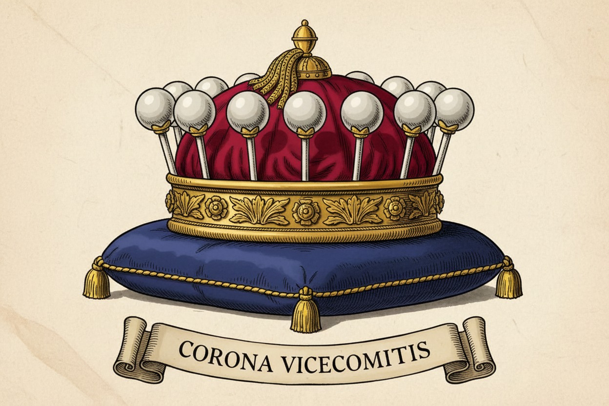 what is a viscount in england coronet ceremonial robes